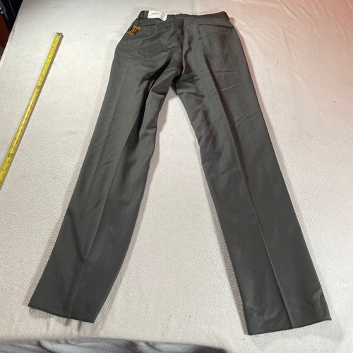 Vintage Wool Pants Mens 31 Gray Pleated Business Slack Jones New York 31 x36 Nos - Picture 16 of 20
