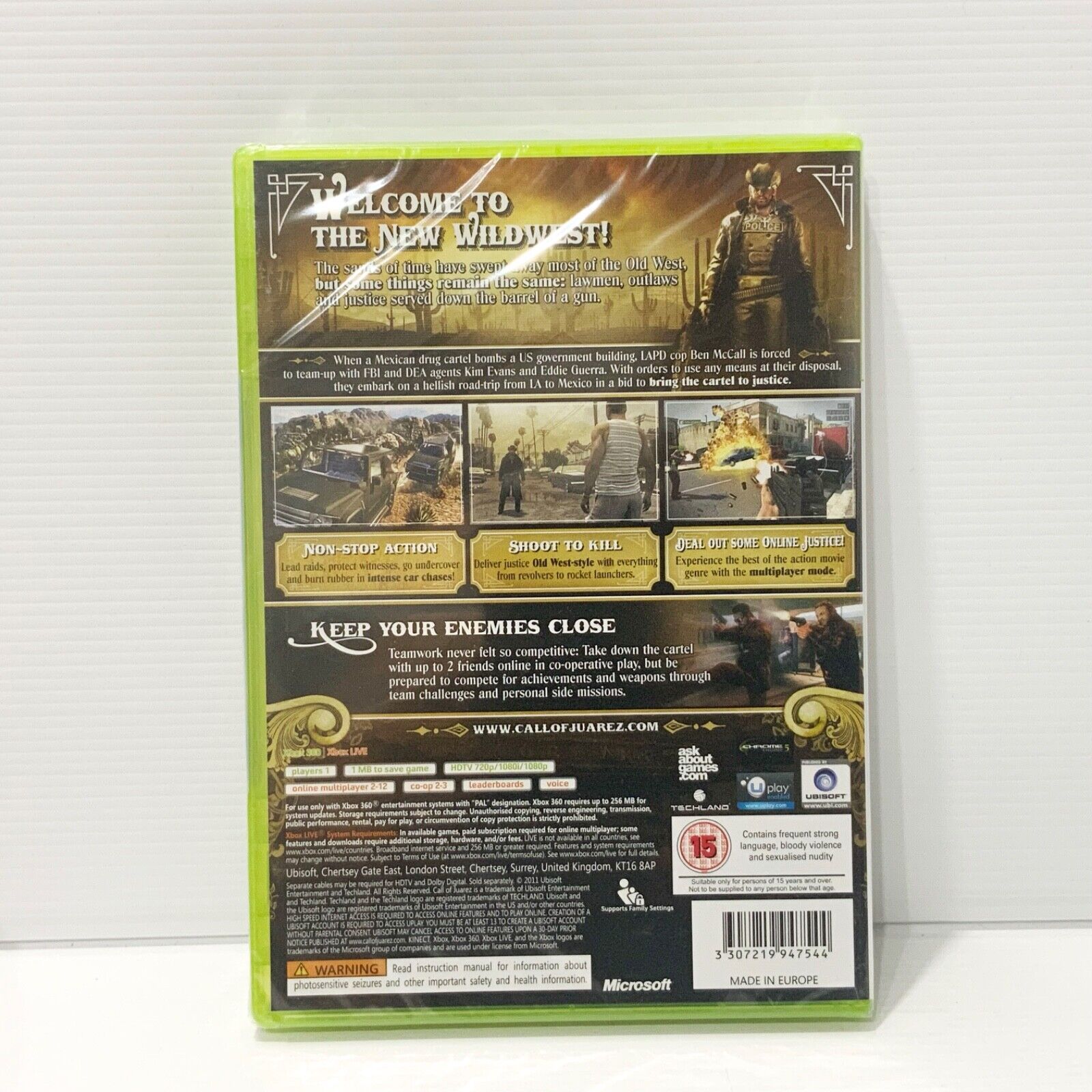 Game Call Of Juarez: The Cartel p/ Xbox 360 - Ubisoft - GAMES E CONSOLES -  GAME XBOX 360 / ONE : PC Informática