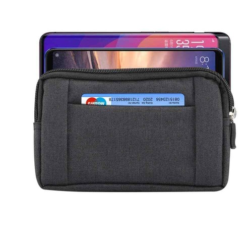 for Lenovo K5 Note, Vibe K5 Note Multipurpose Horizontal Belt Case Jeans - Picture 8 of 9