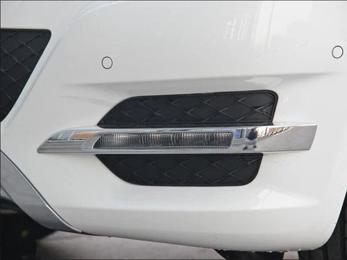Cubierta de luz antiniebla para parachoques delantero izquierdo bisel cromado para Benz X204 GLK 2013-2015 - Imagen 7 de 7