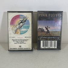 Lot of 2 Pink Floyd Wish You Were Here Collection of Great Dance Songs cassettes