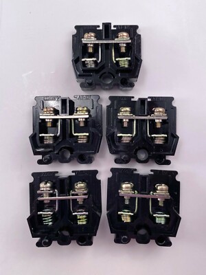 Togi AT-10 Terminal Blocks, Lot of 5, Used 