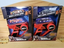 Jada Fast Furious 1:55 Brian's Supra Dom s R/T RC Radio Control 33734 33733