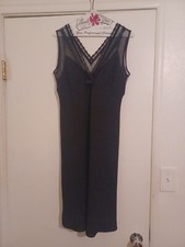 Nine west vintage Lingerie Dress black size eight