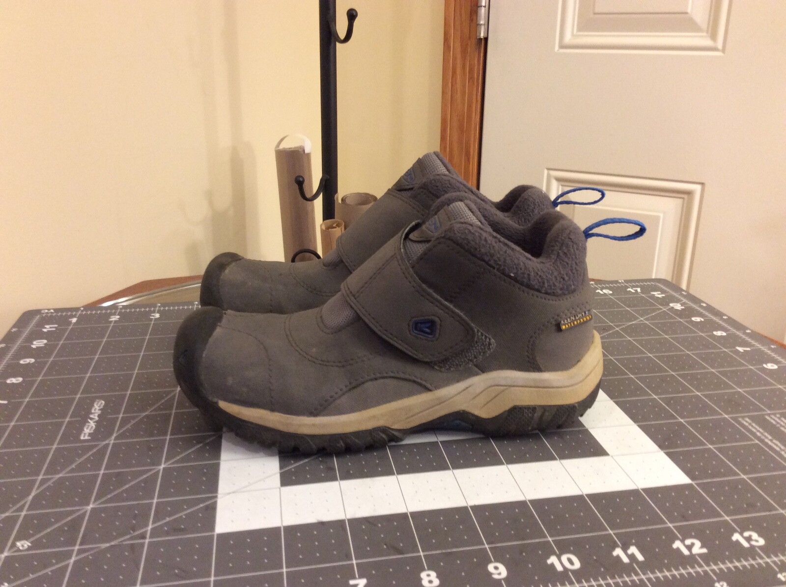 Stivali da neve Keen Kootenay II 1019855 bambino 13 grigio impermeabili stivali invernali antiscivolo