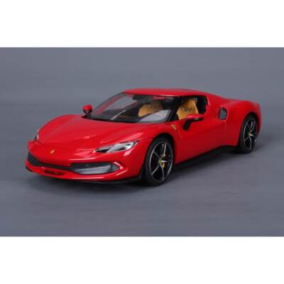 Bburago 1/18 Ferrari 296 GTB フェラーリ 1/18 Bburago 2021 Ferrari 296 GTB Hybrid 830HP V6 (Red