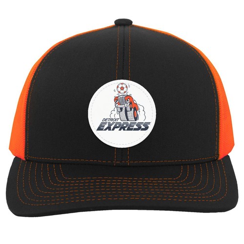 Detroit Express Trucker Snapback Cap | NASL Soccer Team - Picture 5 of 5