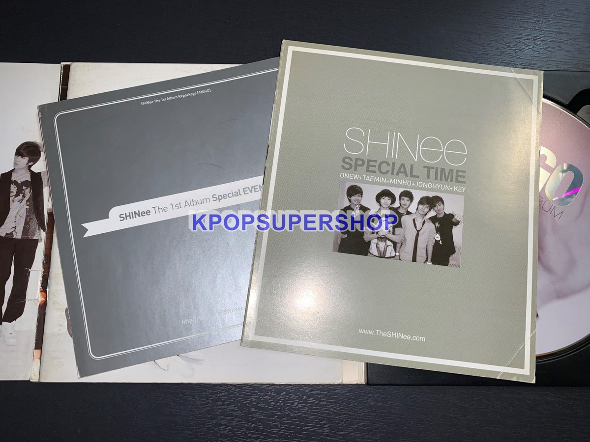 SHINEE The First Album The Shinee World CD Damaged Booklet OOP