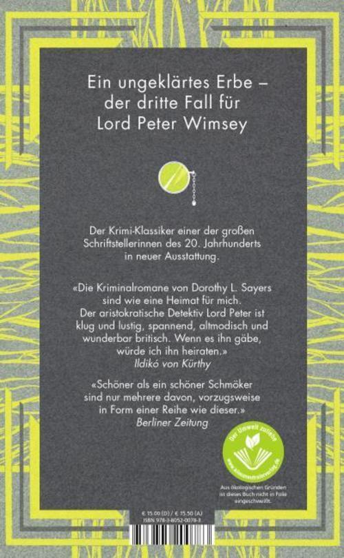 Thumbnail - Keines Natürlichen Todes Dorothy L. Sayers