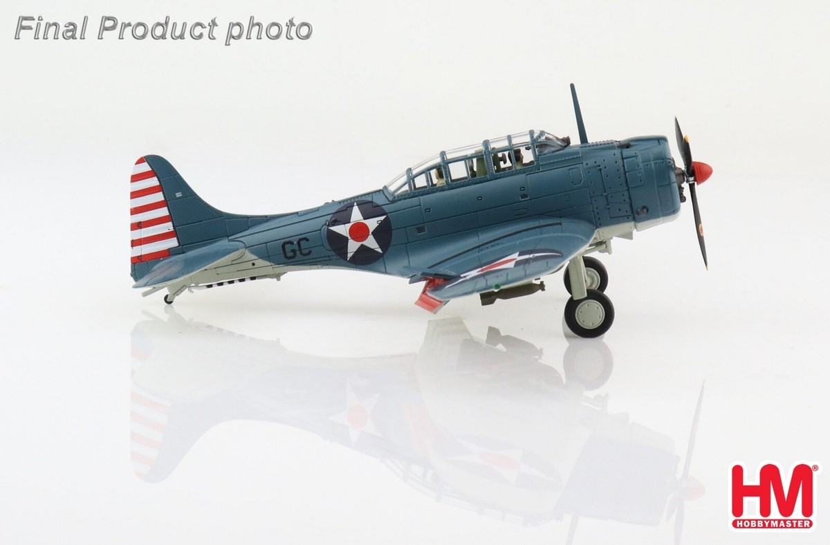 航空機・ヘリコプター HOBBY MASTER Douglas SBD Dauntless 1/32 SBD-1 Dauntless 1:32 Diecast Model - Hobby Master HM-HA0208