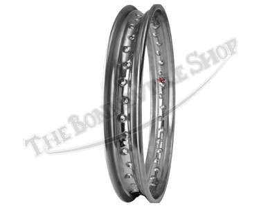 BSA A10 A50 A65 B25 CWC British Chrome ''QD'' Crinkle Hub Rear Rim WM3 X 18'' 40...