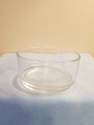 Kleine Glas Dessert/Beeren Schüssel Hergestellt in Frankreich 4" x 2" GUC - Bild 8 von 8