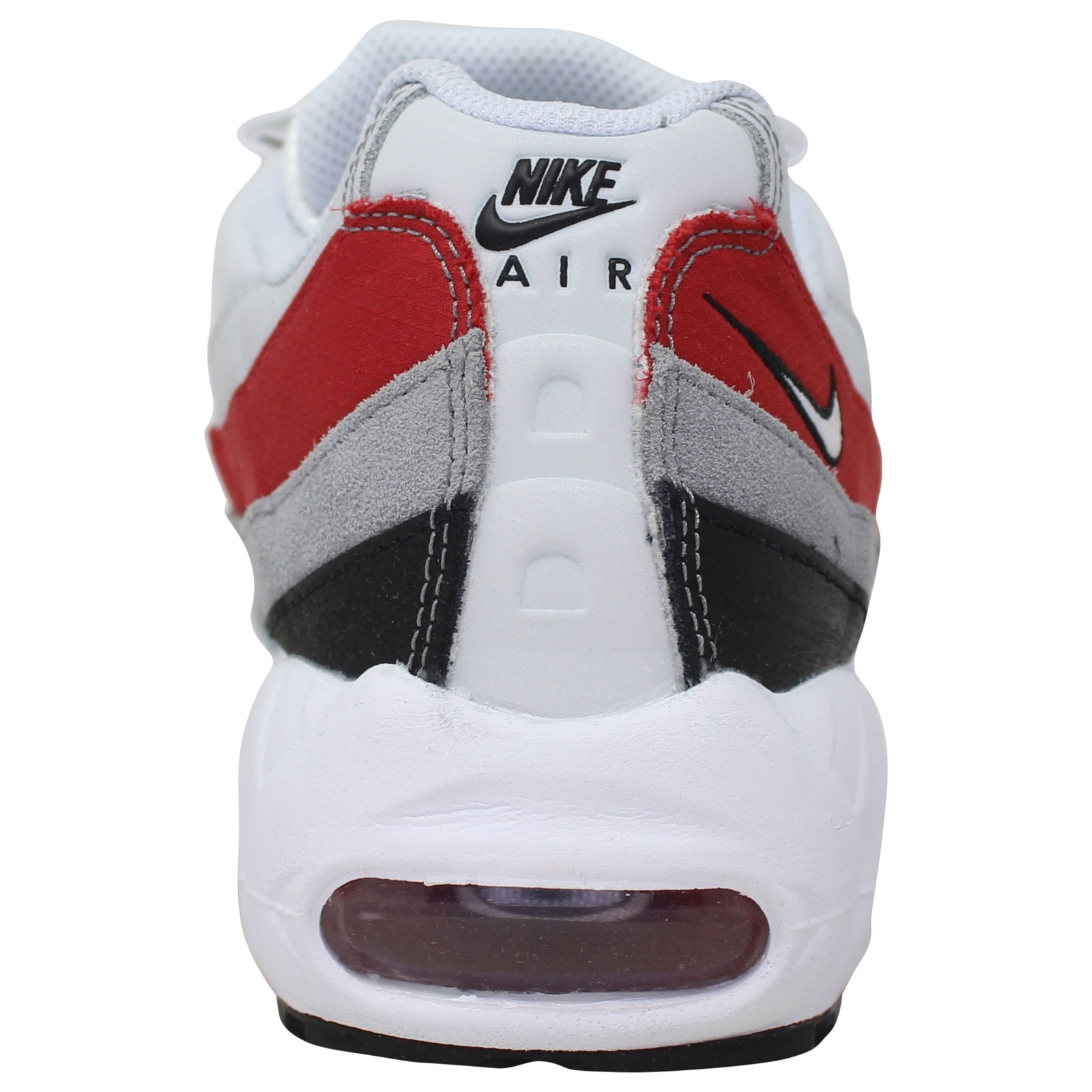Nike Air Max 95 Essential White/Red-Black DQ3430-001 Men's Size 7 Medium