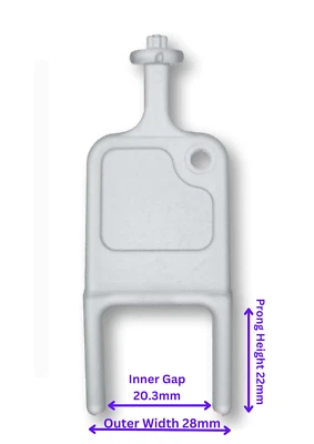 Jofel Paper Hand Towel & Toilet Roll Dispenser Key C-Fold 2 Fork