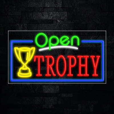 Led Lit Signs Trophe Trophy LED Neon Sign 33