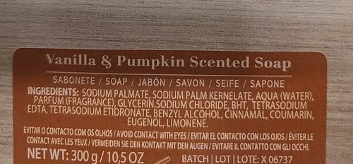 Set of 2 Castelbel Luxurious Scented Bath Bar Soap Vanilla & Pumpkin 10.5oz - Picture 5 of 5