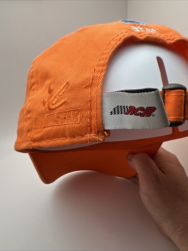 VTG Nascar Jeff Burton #31 Adjustable Baseball Hat Orange RCR Chase Auth GR58 - Picture 4 of 7