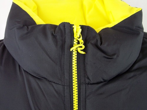 NWT Request NYC Ladies Embellished Black & Yellow Down Jacket Coat, Medium, $150 - Picture 3 of 8