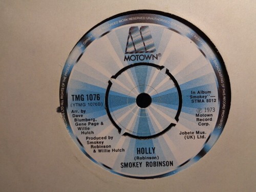 Smokey Robinson "Vitamin U" 1977 MOTOWN 7" UK 45rpm - Picture 3 of 3