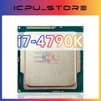 Intel Core i7-4790K SR219 4.0GHz 4Cores 88W LGA1150 CPU Processor