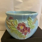 Roseville, Ohio, Pastel Painted Floral Design No 421