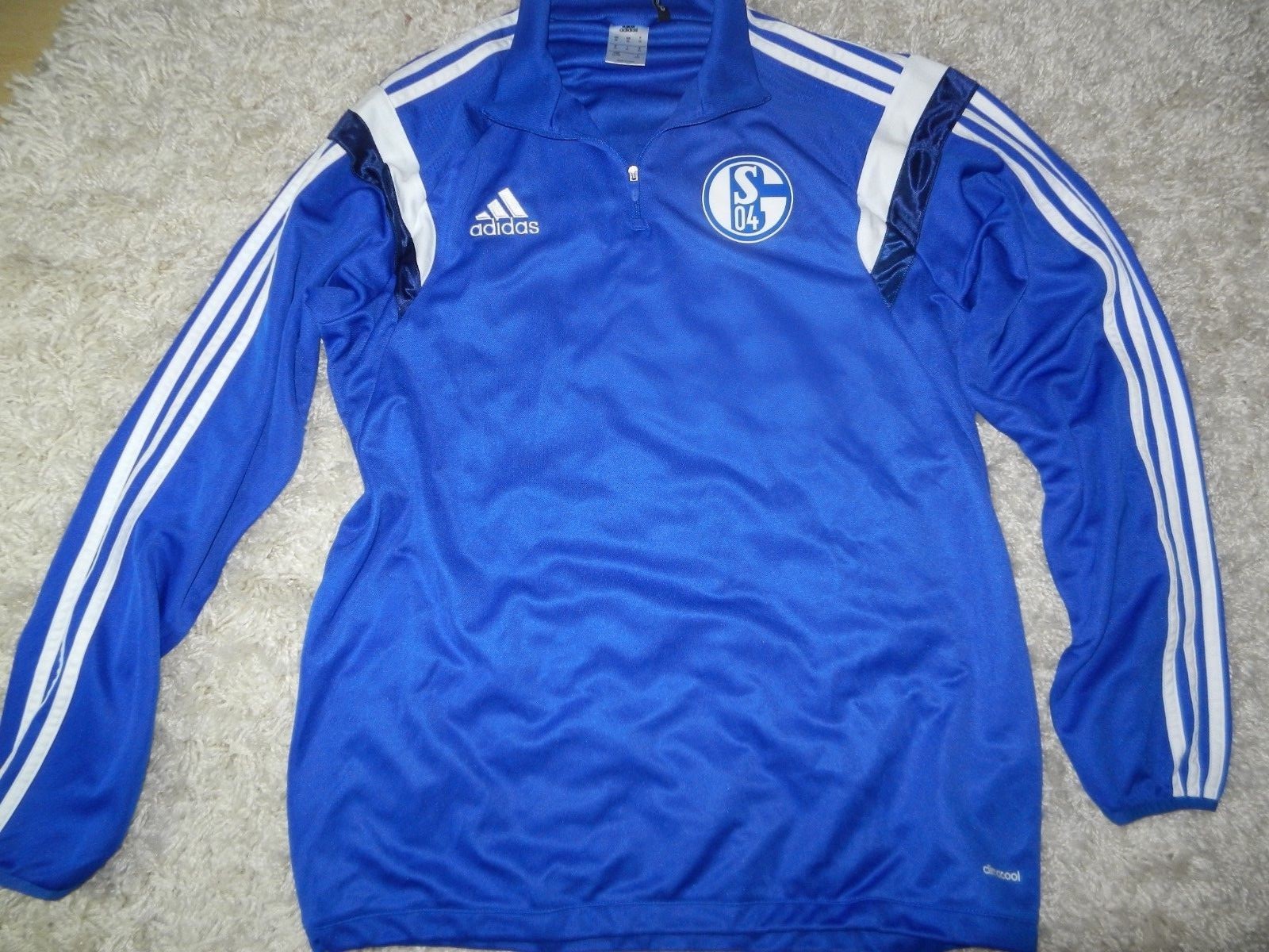 Addas Sweatshirt Zipper FC Schalke 04 matchworn Gr. XL | Produktqualität
Addas Sweatshirt Zipper FC Schalke 04 matchworn Gr. XL | Produktqualität