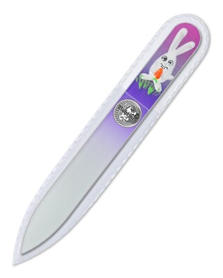 BOHEMIA Czech Glass Nail File-3D Sticker-Handcrafted Manicure&Pedicure Tools5193