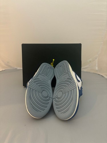 Air Jordan 1 Low SE GS Industrial Azul Niños Zapatos Talla 6Y FN9137 141 - Imagen 4 de 4