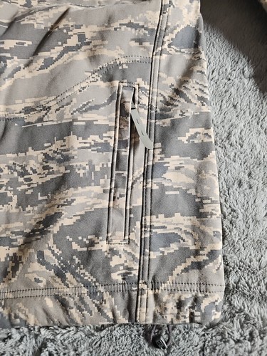 Mens Medium Digital Massif Elements Flame Resistant FR Camo Jacket Med (E6) - Picture 3 of 15