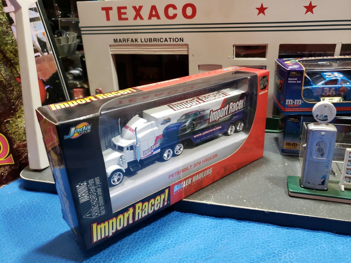 Jada Toys Import Racer! Baller Haulers Peterbilt 379 Hauler
