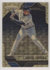 2017 Panini Chronicles Prizm Gold Vinyl Prizm 2/5 Miguel Cabrera #47 y8z