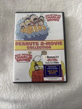 Peanuts 2-Movie Collection DVD Charlie Brown Snoopy Woodstock 2018 NEW sealed