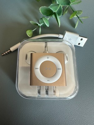 Apple iPod Shuffle 4th Generation 2GB (Gold) -New Battery ,Excellent Condition