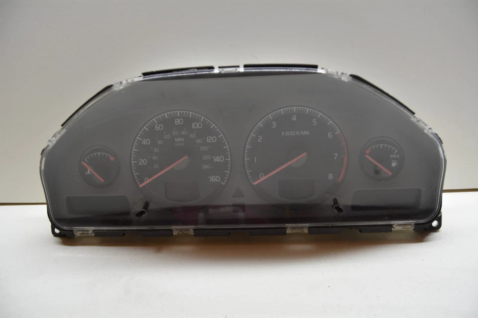 Volvo S80 1999-2000 cuadro de instrumentos velocímetro millas 87905 OEM, 257-60718 Foto 2 de 4