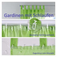 Transparente Einfarbige Gardine Aus Voile, Viele Attraktive Farbe, 245X140,