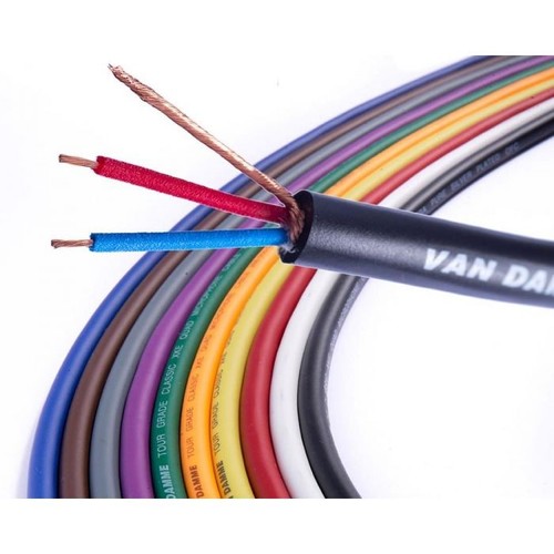 Van Damme Mic Cable Neutrik XLR to XLR Cables Balanced Microphone Patch Lead 6M - Picture 7 of 7