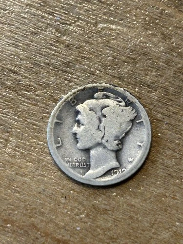 1919S Mercury Dime AG