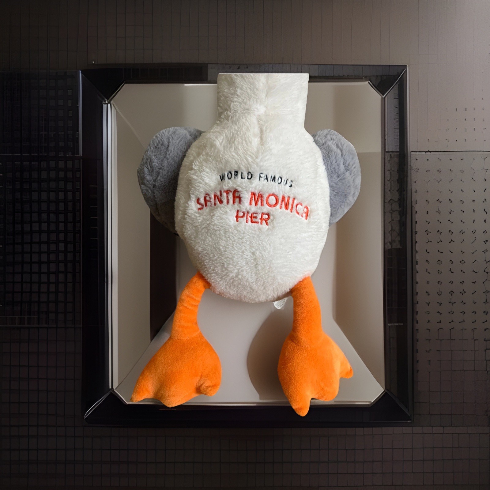 Sunny The Seagull World Famous Santa Monica Pier Plush Animal Large14.5in