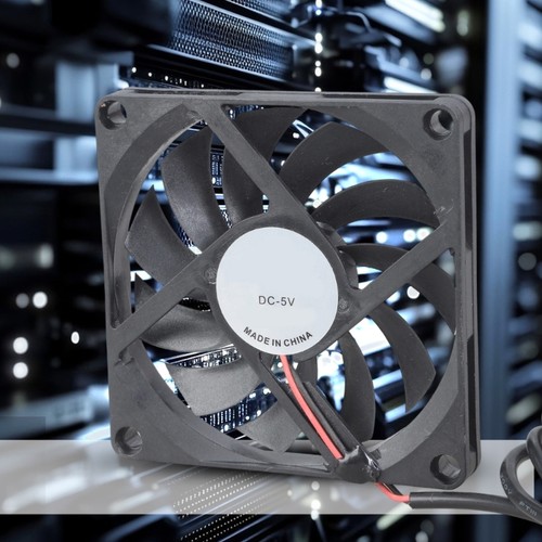 Silents 80mm Computer Case Fan USB Powered 5VDC For Electronics Cooling System - Afbeelding 5 van 8