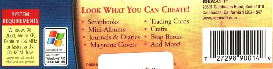 Scrapbooks Plus  Designer Software for WINDOWS  IDEASOFT - Image 4 of 4