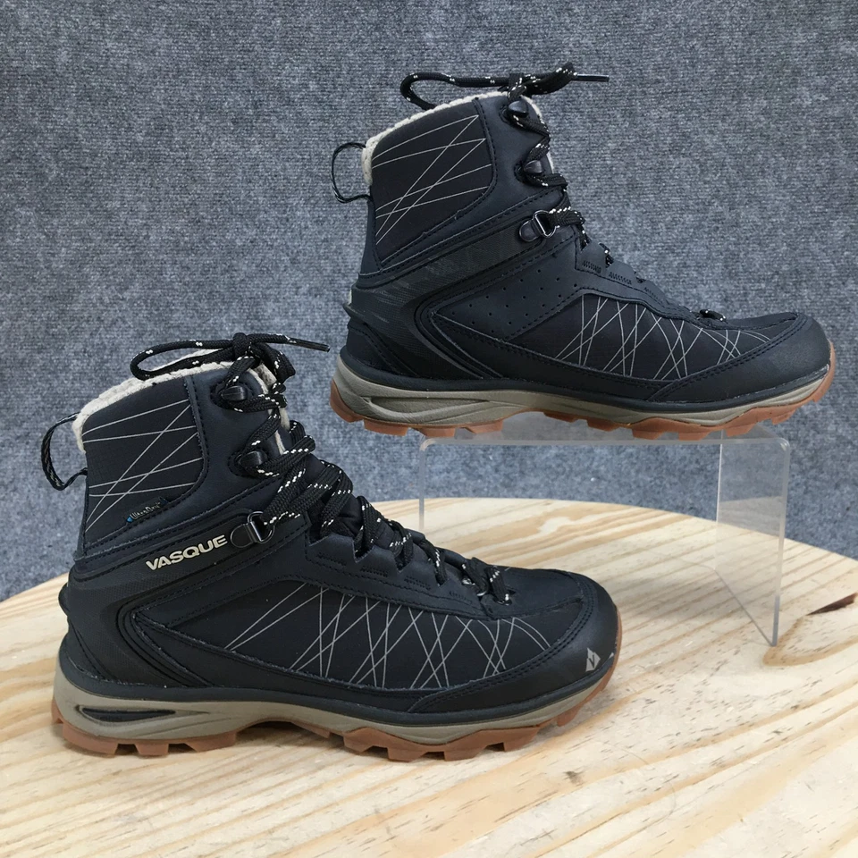 Vasque Boots Mujer 6.5M Coldspark UltraDry Nieve Negro Cómodo Con cordones Tobillo Top Foto 2 de 4