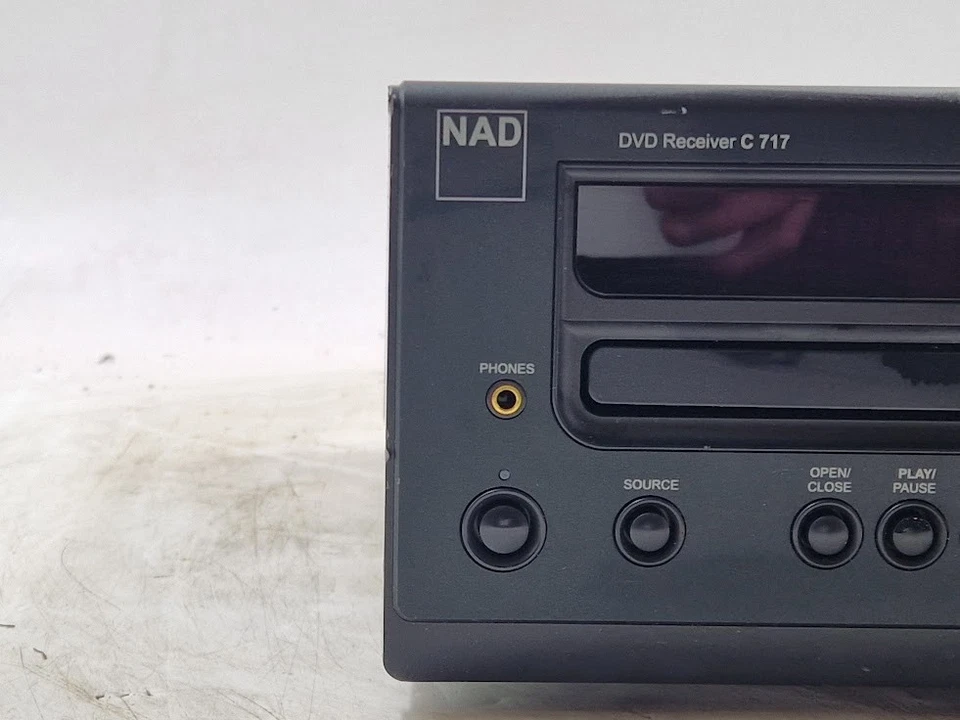 NAD C 717 DVD Receiver - Working, Scratches, No Accessories - Image 2 of 4
