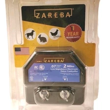 New & Sealed ZAREBA 2 Miles Low Impedance Electric Fence Controller Model EA2M-Z