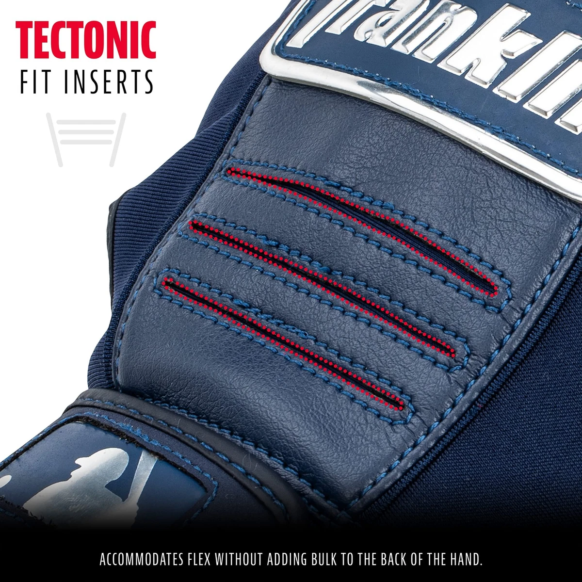 Guantes de bateo Franklin Sports CFX Pro serie cromada a todo color CFX Pro completos