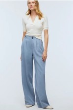 MADEWELL Harlow Wide Leg Pants 12 Stone Wash Blue