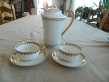 Haviland & Co. Limoges Schleiger #575 Tea/Coffee Set                         HVM