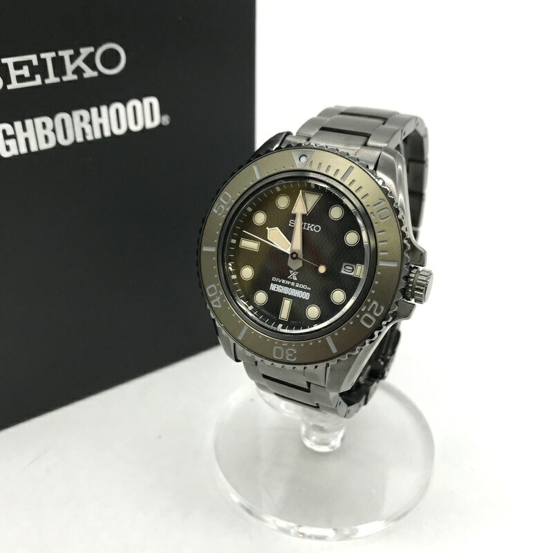NEIGHBORHOOD × Seiko Prospex Diver Scuba NEIGHBORHOOD x Seiko Prospex Scuba Diver Collab | Hypebeast