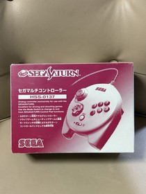 SEGA Saturn Multi Controller HSS-0137 Boxed Manual Excellent Official Pad Japan
