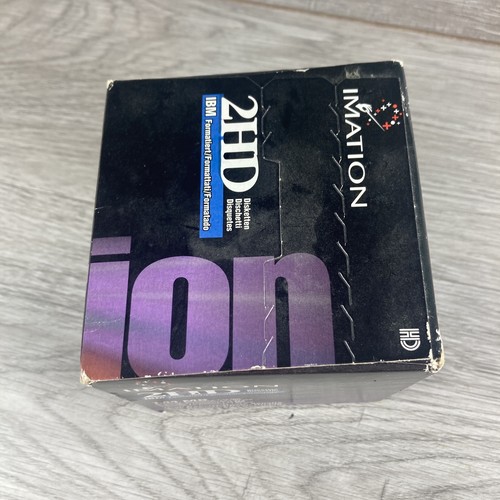 Imation 25 Pack IBM Formatted 3.5" Floppy Disks Diskettes 1.44MB 2HD - Afbeelding 2 van 4