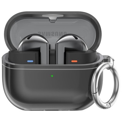 AhaStyle Clear Case for Samsung Galaxy Buds 3 FE/Buds3 Pro/Buds 3, Black